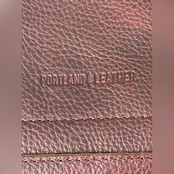 Portland Leather Goods AMELIE SHOULDER BAG Nutmeg Pebbled Leather - Picture 10 of 11